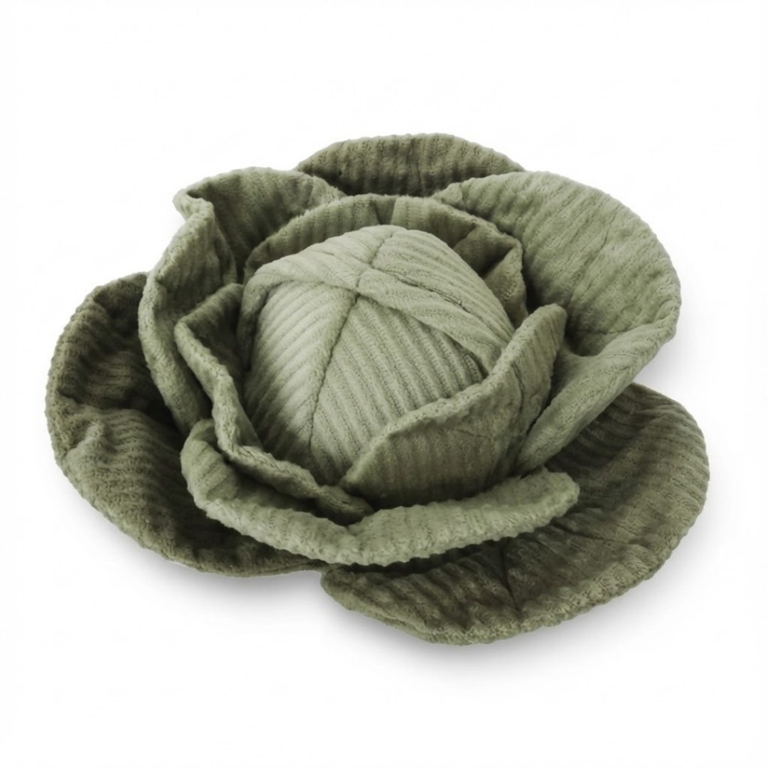 Plush Cabbage Dog Toy
