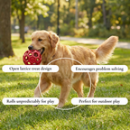 Rolls unpredictably for play