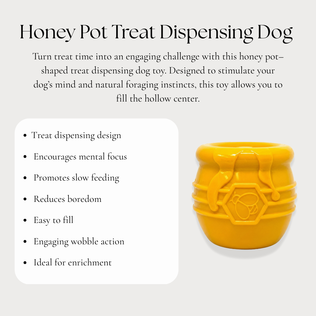 Honey Pot Treat Dispensing Dog