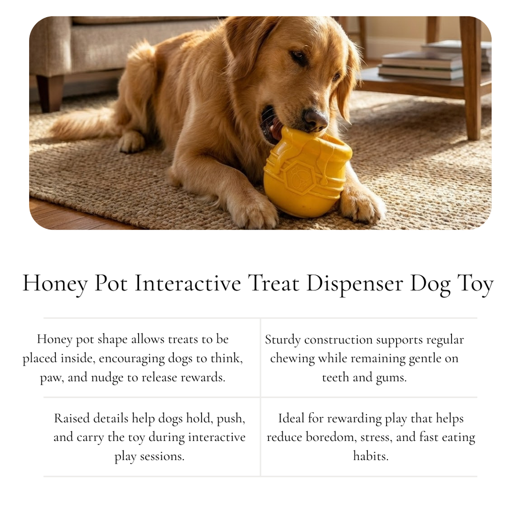 Honey Pot Treat Dispensing Dog