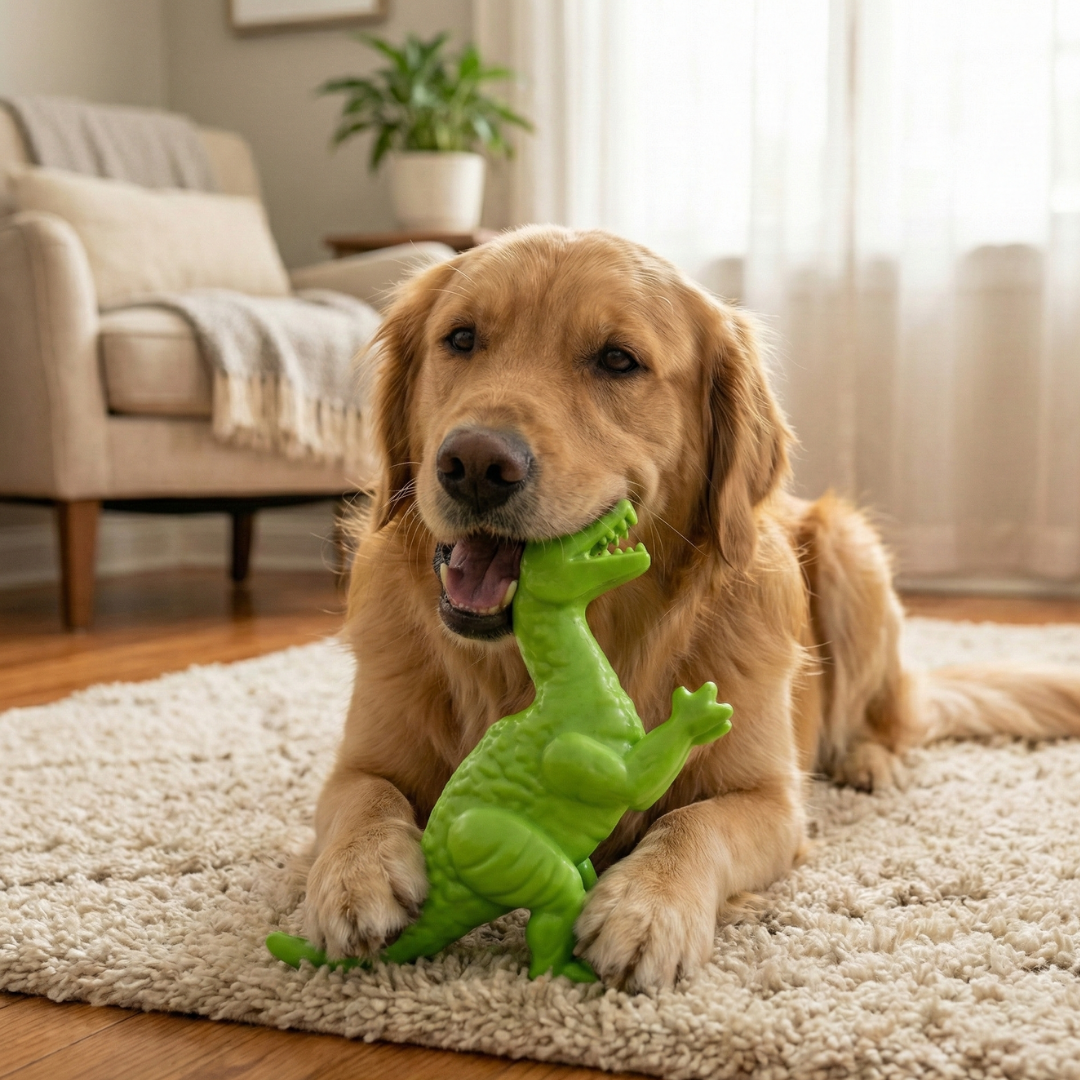 Dinosaur Chew Dog Toy