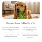 Dinosaur Chew Dog Toy