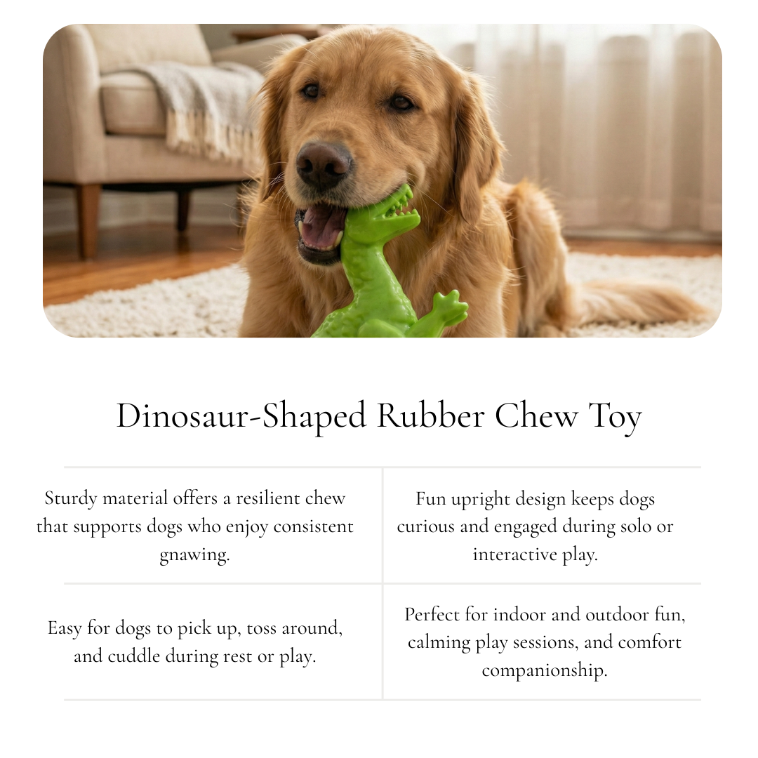 Dinosaur Chew Dog Toy