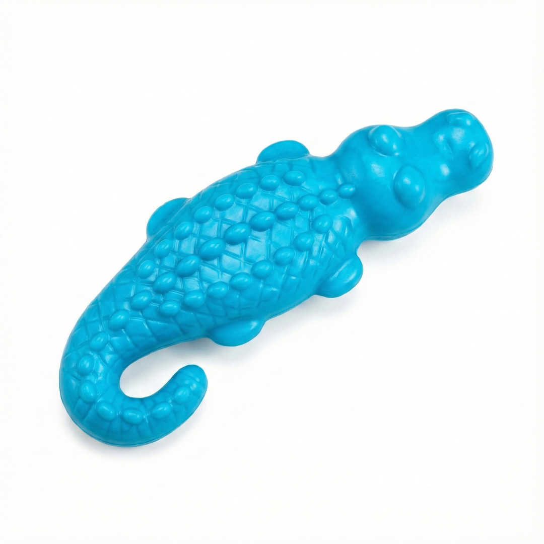 Crocodile Textured Chew Dog