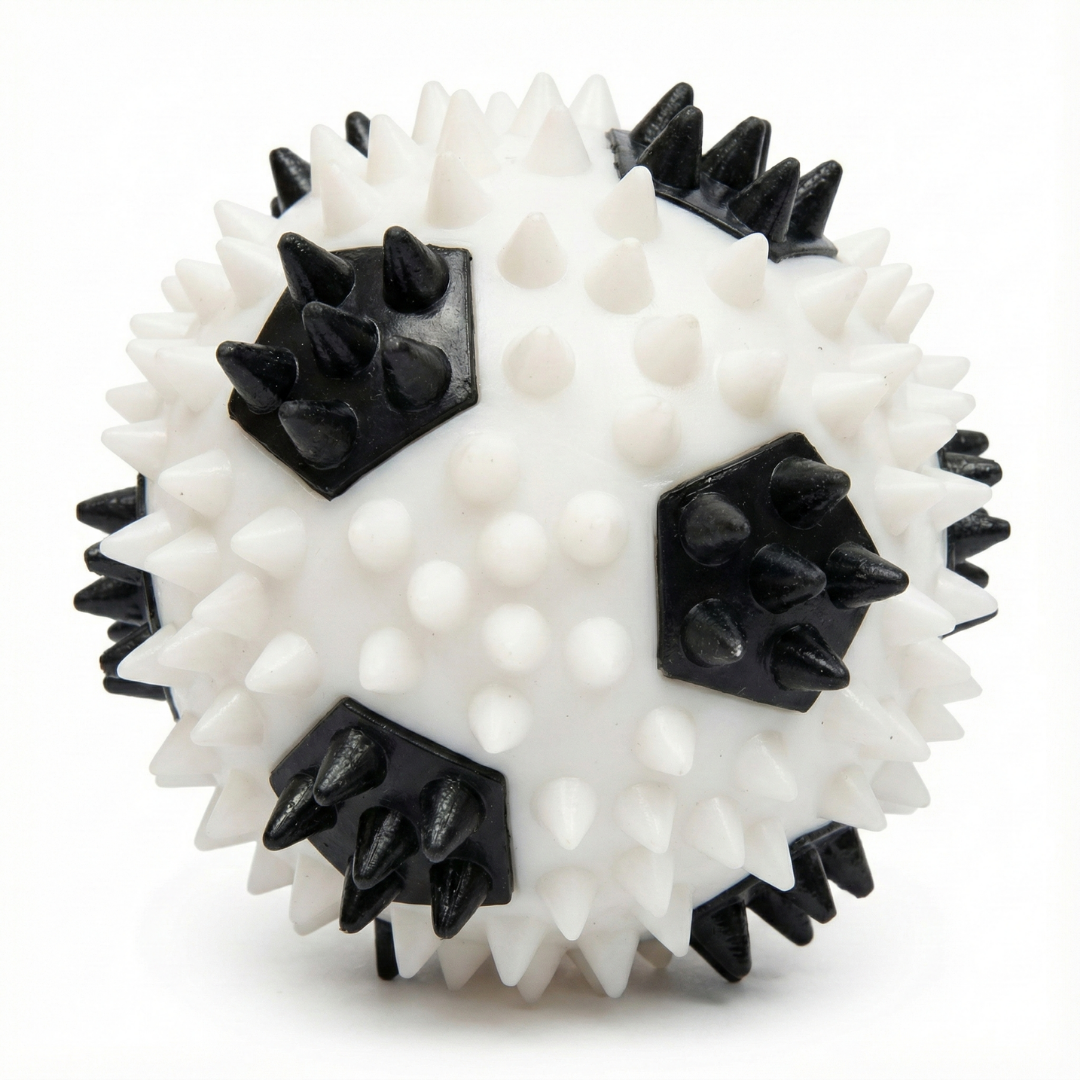 Spiked Dental Chew Ball Dog