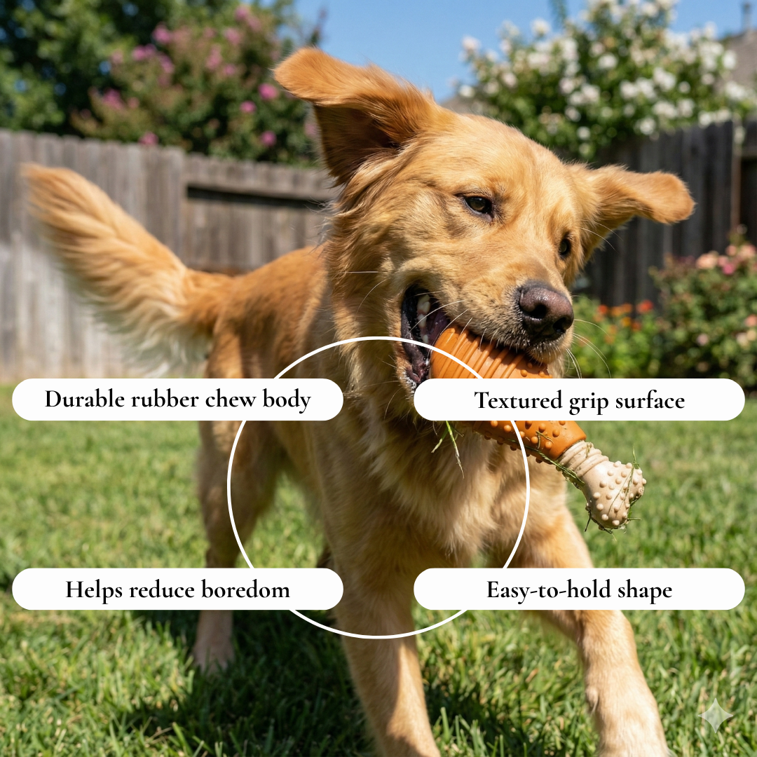 Drumstick Chew Dog Toy