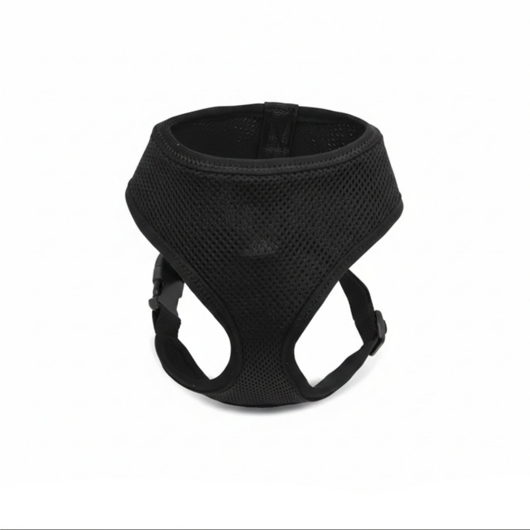 Black Mesh Pet Harness