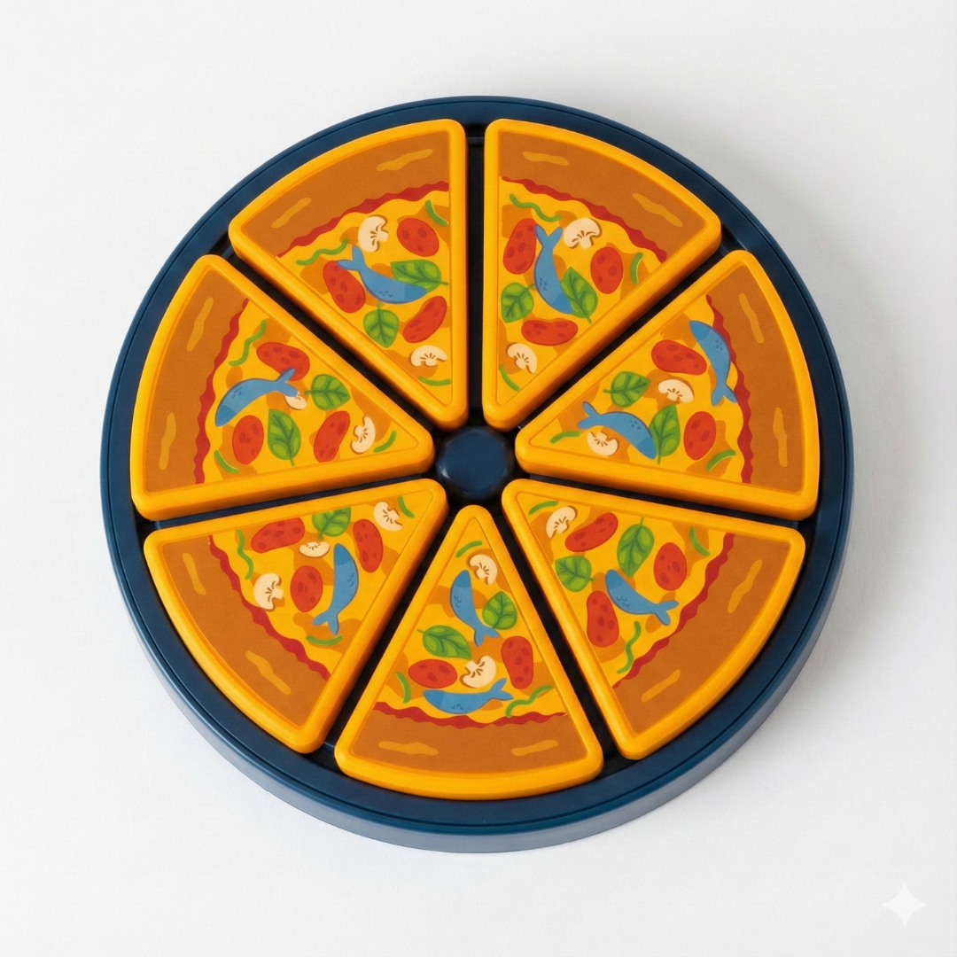 Pizza Puzzle Treat Dog Toy