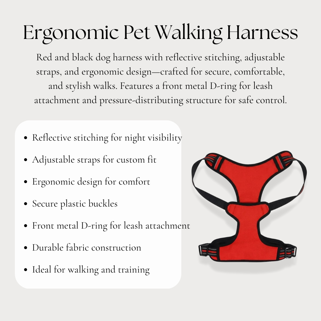Engonomic Pet Walking Harness
