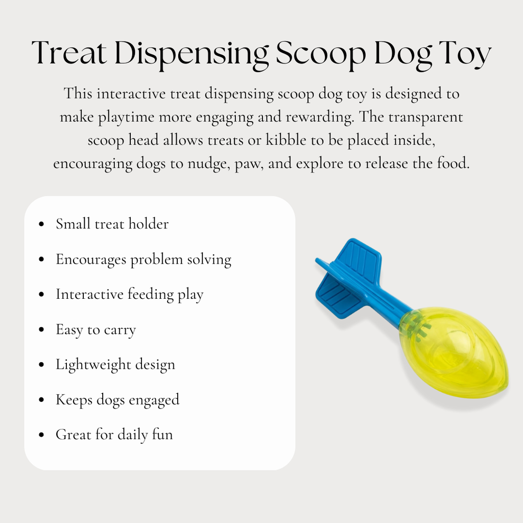 Treat Dispensing Scoop Dog Toy