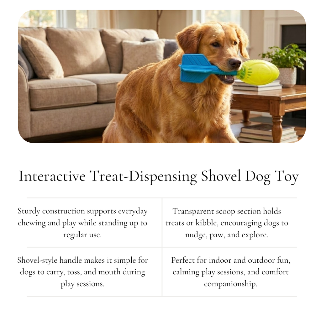 Treat Dispensing Scoop Dog Toy