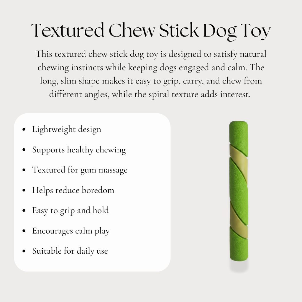 Textured Chew Stick Dog Toy