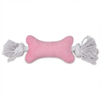 Plush Bone Rope Dog Toy