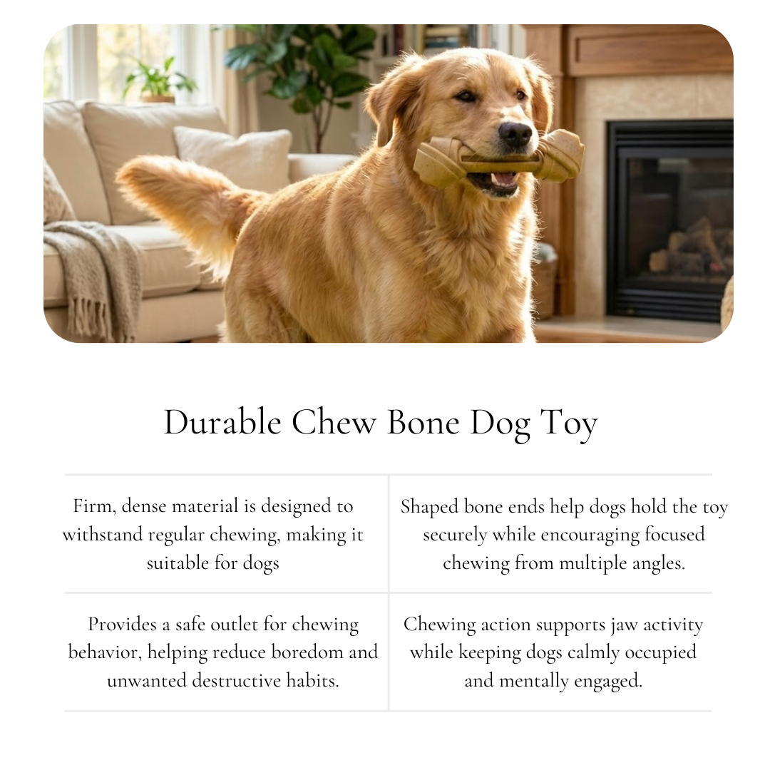 Durable Chew Bone Toy