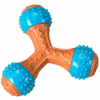 Textured Triple-End Chew Dog Toy