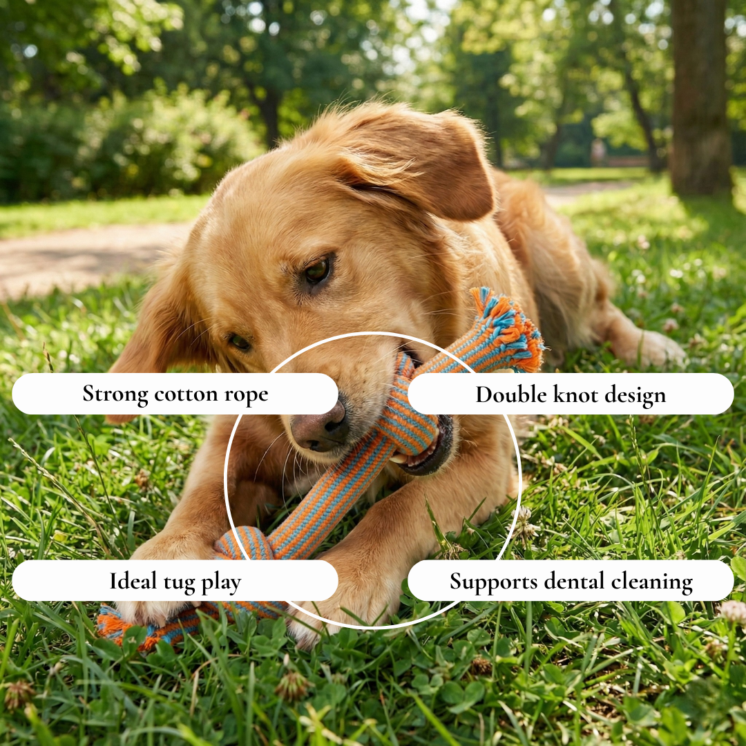 Knotted Rope Dog Toy