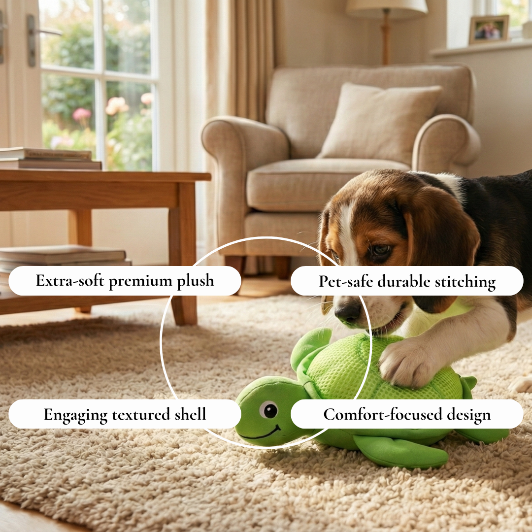 Shelly The Snuggle Turtle Pet Toy