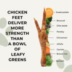 Dehydrated Chicken Feet  | 80g