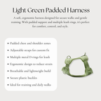 Light Green Padded Control Harness