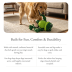 Froggy Pal Plush Dog Toy