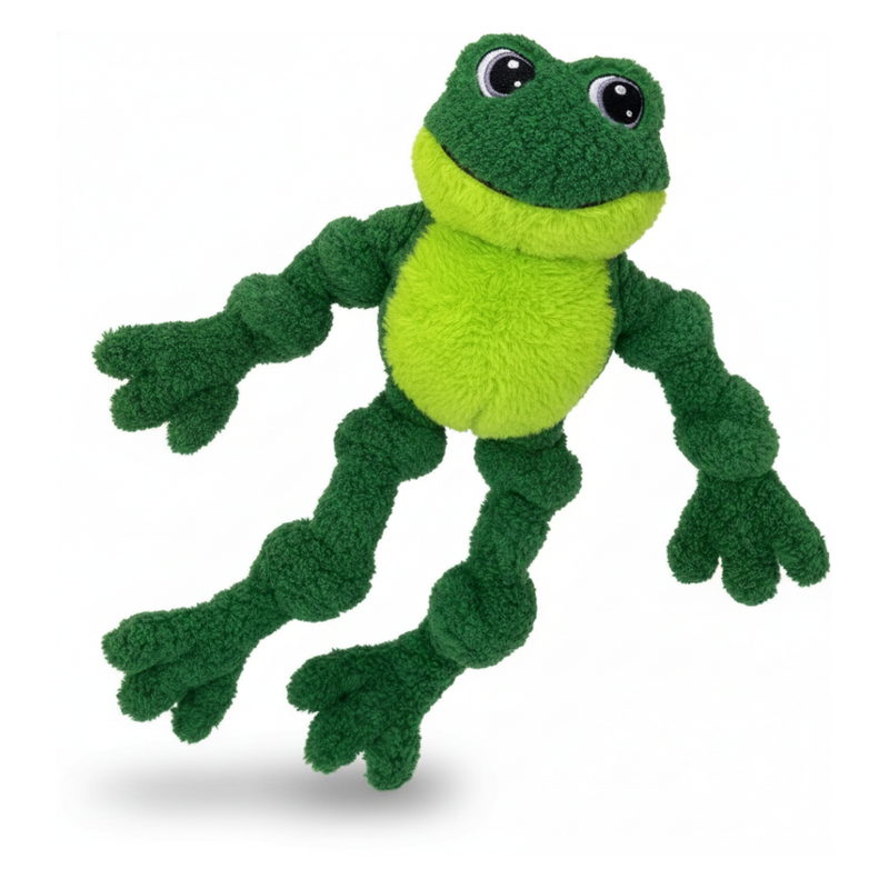 Froggy Pal Plush Dog Toy