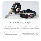 Pixel Ghost Leash & Collar Set