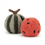 Plush Fruit Ball Dog Toy