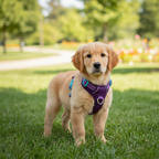 Purple & Turquoise Cordura Harness