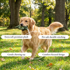 Plush Pea Pod Dog Toy