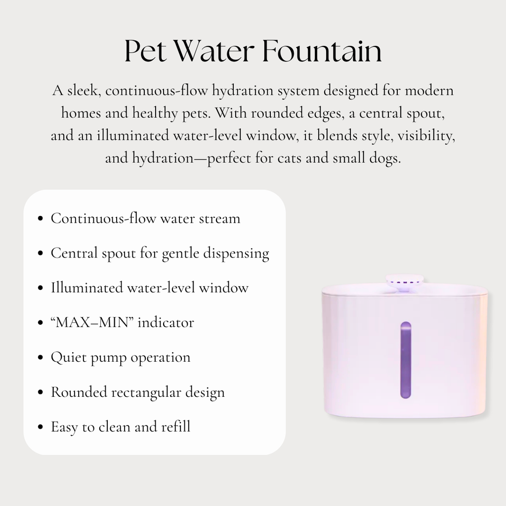 Pet Water Fountain