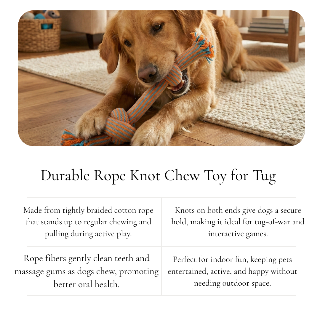 Knotted Rope Dog Toy