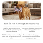 Braided Rope Bear Dog Toy