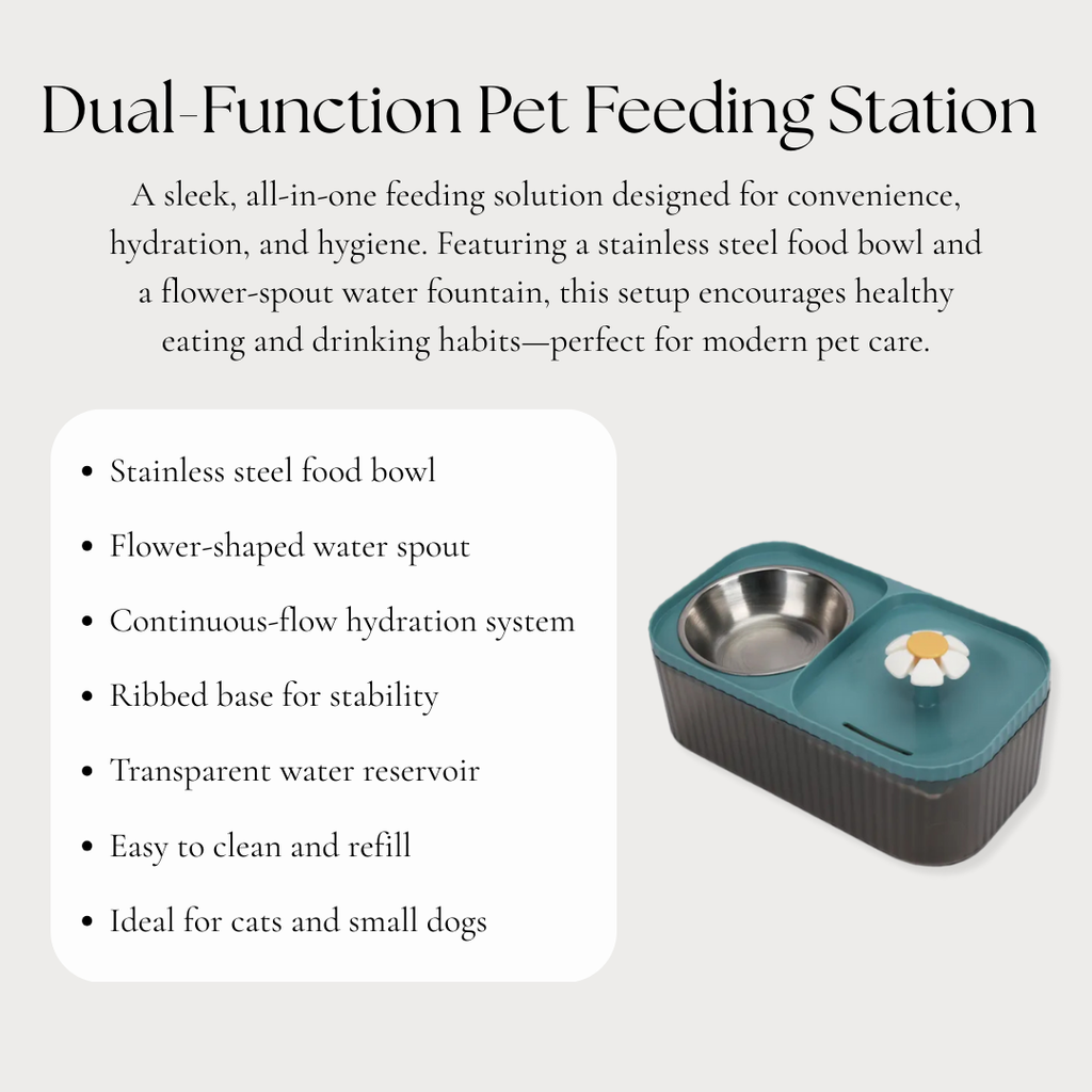 Dual Function Pet Feeding Station