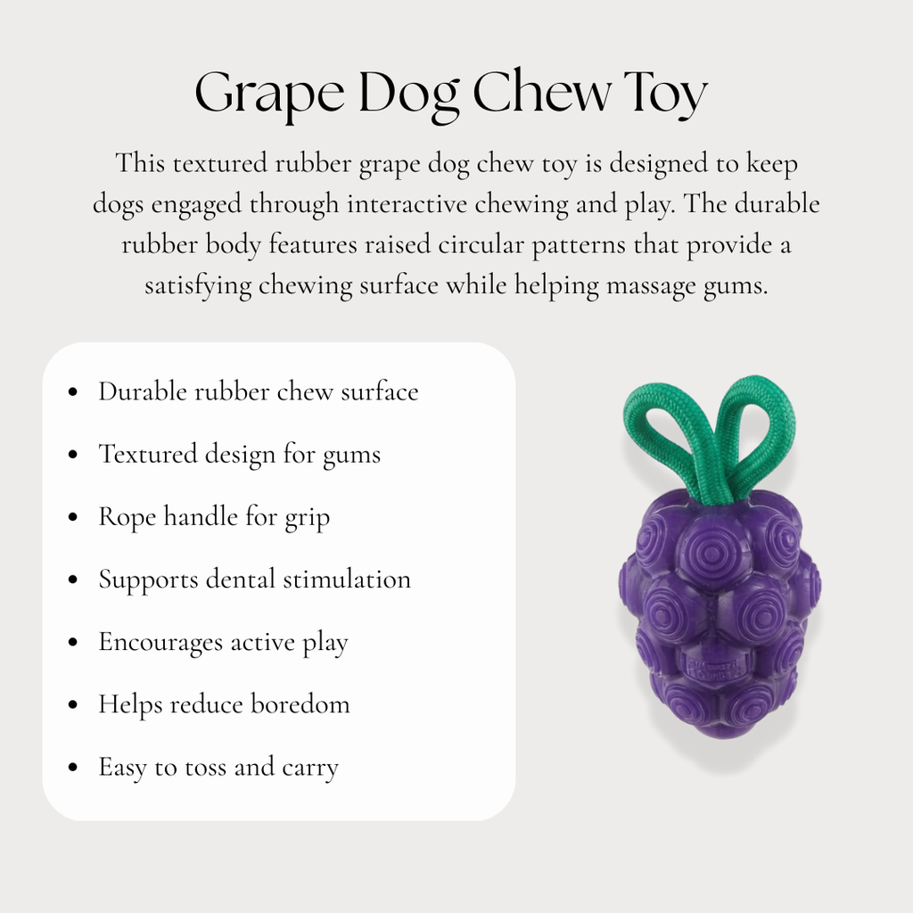 Grape Dog Chew Toy