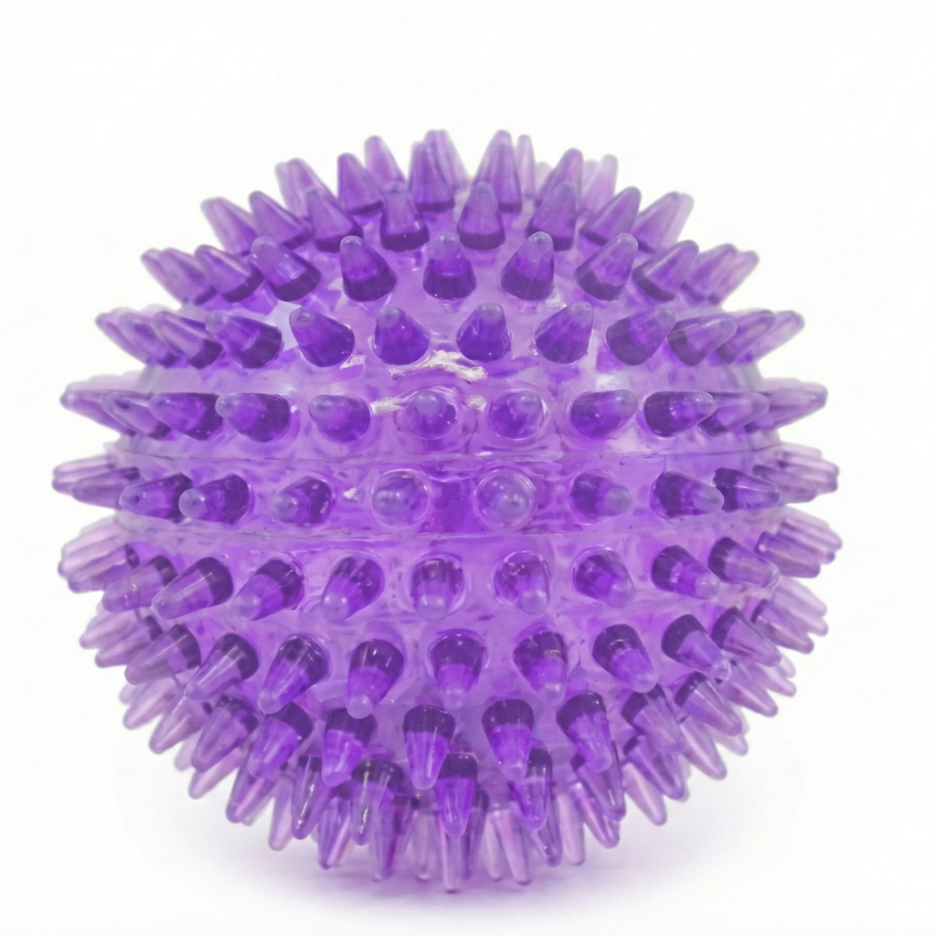 Spiky Dental Chew Ball Dog Toy