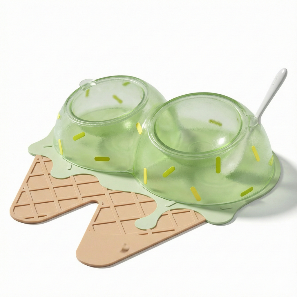 Melting Ice Cream Bowl Set