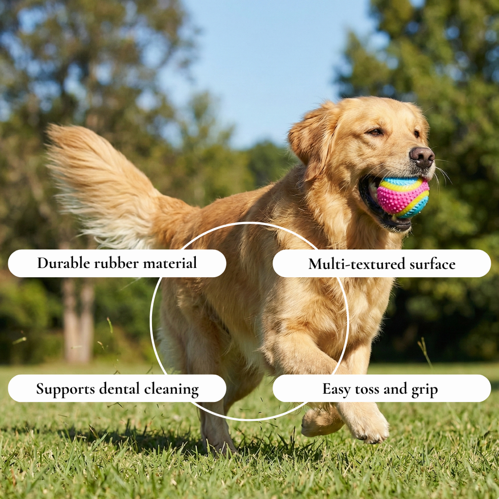 ColorPop  Chew Ball Dog Toy