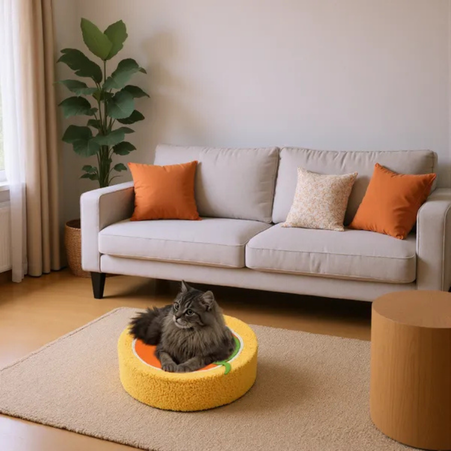 Orange Fruit Inspired Cake