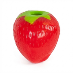 Strawberry-Shaped Rubber Toy