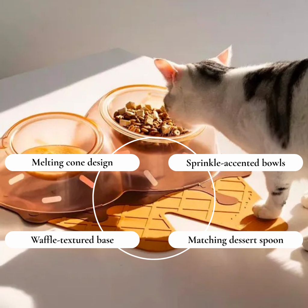 Melting Ice Cream Bowl Set