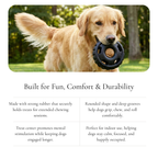 Rubber Chew Ball Dog Toy