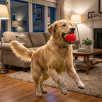 Strawberry-Shaped Rubber Toy
