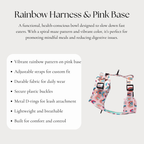 Rainbow Harness – Pink Base