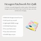Modern Geometric Pet Quilt