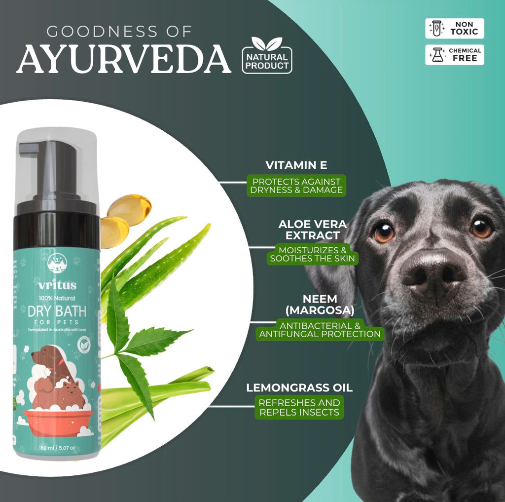 Dry Bath & Tick - Flea Soap Combo