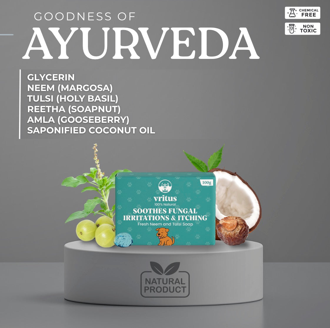 Dry Bath & Tick - Flea Soap Combo